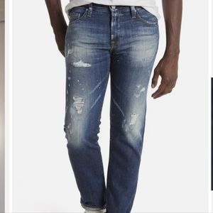 NWT Adriano goldschmied the matchbox slim straight jeans